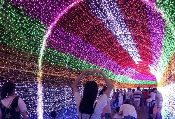 dmx512控制器燈光隧道